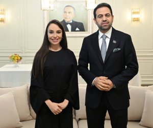 Leyla Əliyeva Müsəlman Ağsaqqalları Şurasının Baş katibi ilə görüşüb