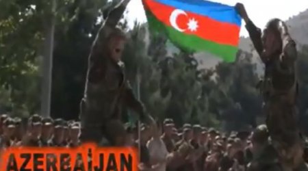 Ответ азербайджанских солдат армянским сепаратистам -ВИДЕО