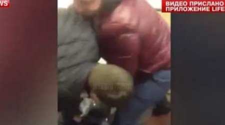 Moskva metrosundakı vəhşiliyin şok videosu yayıldı - VİDEO