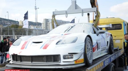 В Баку в ходе отборочного тура автогонок GT3 произошла авария -ФОТО
