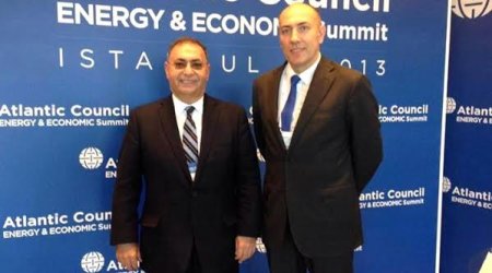 Asim Mollazadə Atlantik Şurasının sammitində Azərbaycanın mövqeyini ifadə edib - FOTOLAR