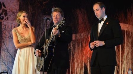 Принц Уильям спел песню с Тейлор Свифт и Джоном Бон Джови- ФОТО+ВИДЕО