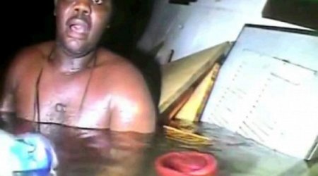 Спасен человек, который 60 часов провел на затонувшем корабле