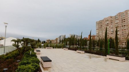 В Баку создано искусственное озеро ФОТО