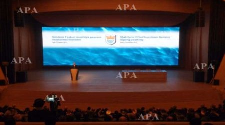 “Şahdəniz-2” layihəsinin yekun imzalanma mərasimi keçirilir