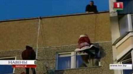 Деды Морозы-альпинисты -ВИДЕО