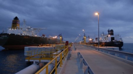 С терминала Джейхан отгружено всего 2392 танкера