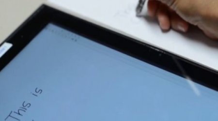 Новая технология переноса информации с бумаги на планшет