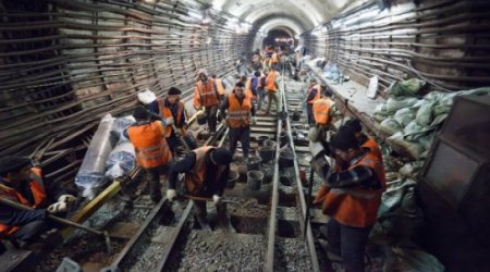 В Баку начато строительство новой линии метро