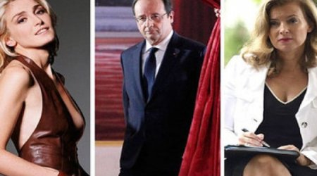 Fransa prezidentinin məşuqəsi hamilədir - FOTO
