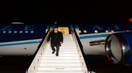 İlham Əliyev Belçikaya gedib