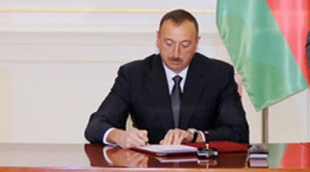 Prezident İlham Əliyev sərəncam imzaladı