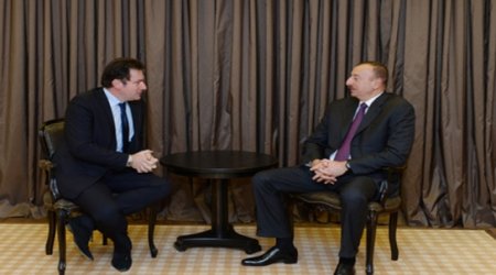 İlham Əliyev Jan Pyer Talamoni ilə görüşdü