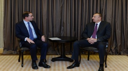 İlham Əliyev “Holcim” şirkətinin sədri ilə görüşdü