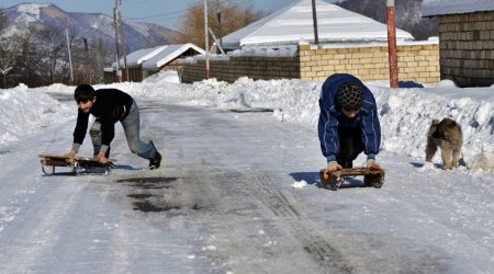 Qubanın qışı - FOTOLAR