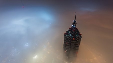 Люди-пауки: фотографии с 650-метровой Шанхайской башни -ФОТО+ ВИДЕО