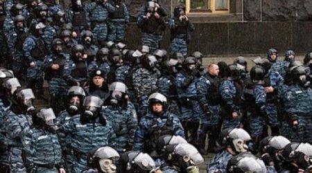 Беркут встал на колени -ФОТО