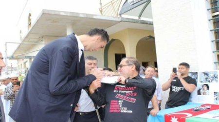 Dünyanın ən hündür adamı Xocalı aksiyasında