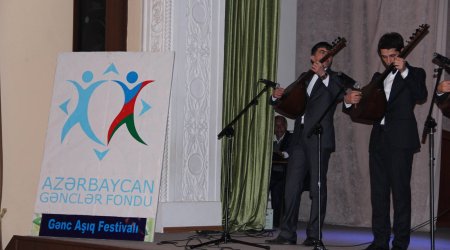 Sumqayıtda gənc aşıq festivalı keçirildi - FOTOLAR