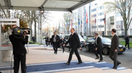 İlham Əliyev Nüvə Təhlükəsizliyi Sammitində çıxış edib - FOTOLAR