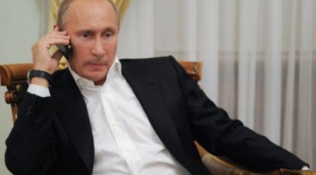 Putin Ərdoğana zəng vurdu