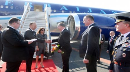 Azərbaycan prezidenti Çex Respublikasına işgüzar səfərə gedib