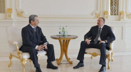 İlham Əliyev bir sıra görüşlər keçirib