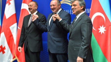 Azeri, Turkish, Georgian leaders praise ties