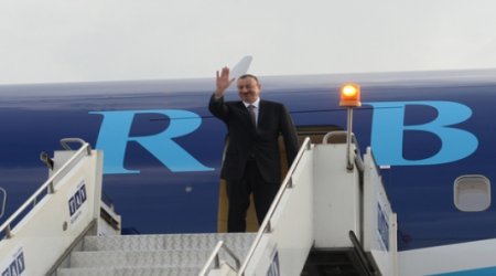 President Aliyev wraps up visit to Georgia