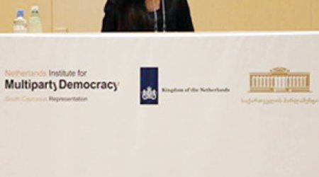 DRP’s Ibrahimova attends youth forum in Tbilisi - PHOTOS