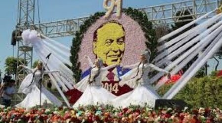 Preparations for the festival of flowers in full swing