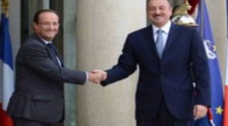 Azərbaycan və Fransa prezidentlərinin təkbətək görüşü olub