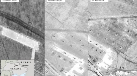 ABŞ Putinin yalan danışdığını fotolarla sübut etdi - FOTOLAR