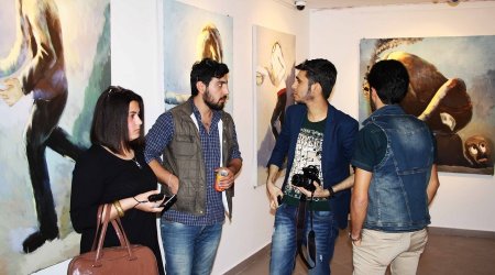 Kicik Qala hosts "Lost heads" exhibition of works by Anar Shamsiyev PHOTO