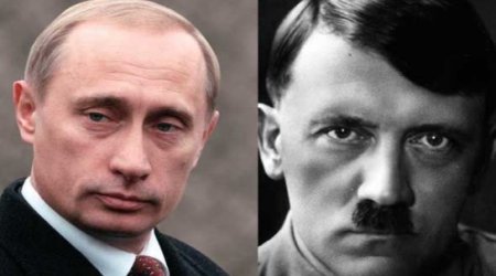 Putin Hitlerə bənzədildi