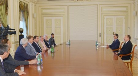 Aliyev receives UK–Azerbaijan parliamentary friendship group