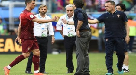 Germany's boss had an unpleasant post-match surprise for Ronaldo