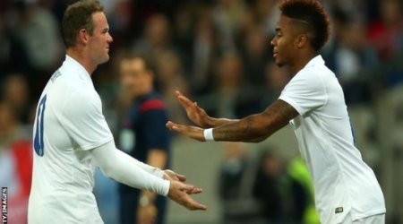 Raheem Sterling happy for Wayne Rooney switch