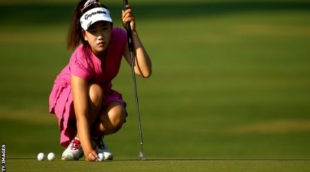 US Open: Eleven-year-old Lucy Li prepares to tee-off