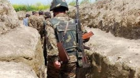 Azeri woman injured by Armenian fire