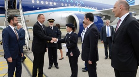 Azərbaycan prezidenti Fransada işgüzar səfərdədir