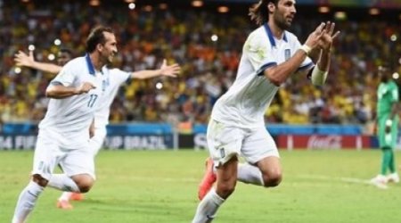DÇ: Yunanıstan və Kolumbiya 1/8 finalda