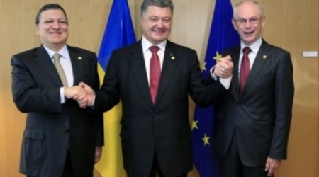 Ukrayna Avropa İttifaqı ilə sazişi imzaladı