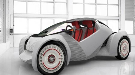 Futuristic drive: Step inside a 3D printed car