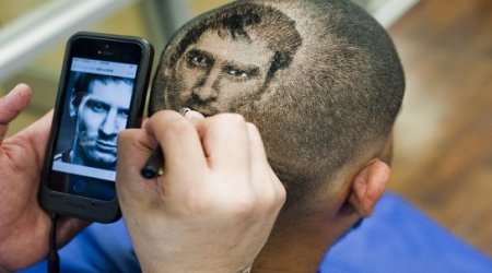 World Cup fever inspires Lionel Messi haircut