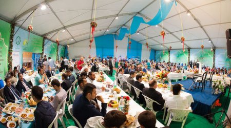 Leyla Əliyevadan 700 nəfərlik iftar süfrəsi – FOTOLAR