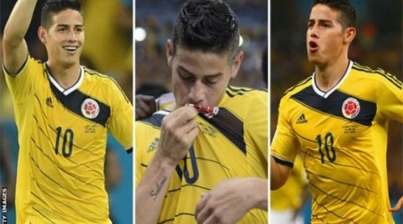 World Cup 2014: James Rodriguez closing gap on Shakira