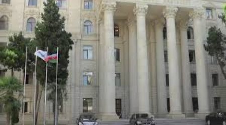 Azerbaijani diplomats gathering in Baku
