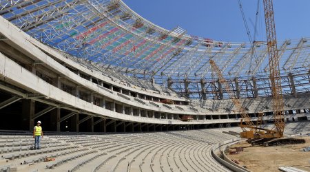 Möhtəşəm tikili: Baki Olimpiya Stadionu - FOTOLAR