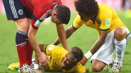 Brazil's Neymar makes wheelchair claim